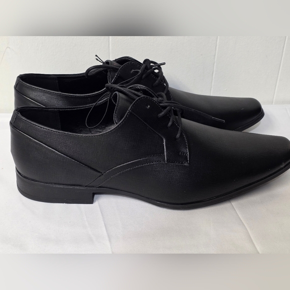 Calvin Klein Benton 2 Textured 7Black Oxford Shoes Mens Size 13 main image 7